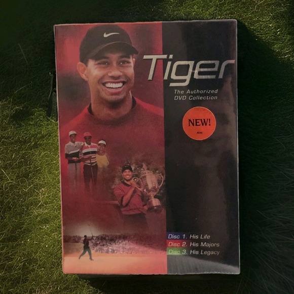 Other - Tiger: The Authorized DVD Collection (DVD, 2004, 3-Disc Set) NEW & SEALED